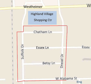 Highland Village Map